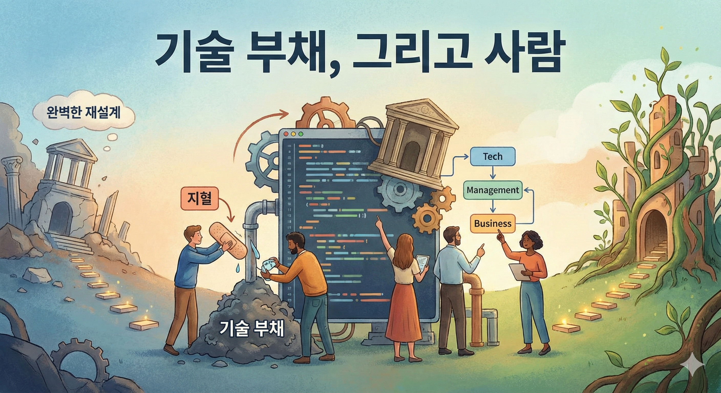 레거시와 싸우며 느끼는것들